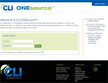 Tablet Screenshot of clionesource.com